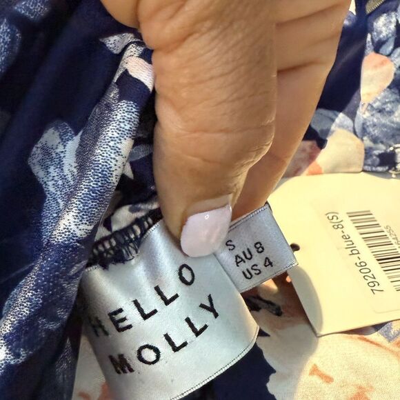 NWT Hello Molly Mariposa Midi  Spaghetti Strap Sundress Sz 4 - Picture 10 of 11